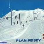 Les téléskis du 2300 Peisey1960 